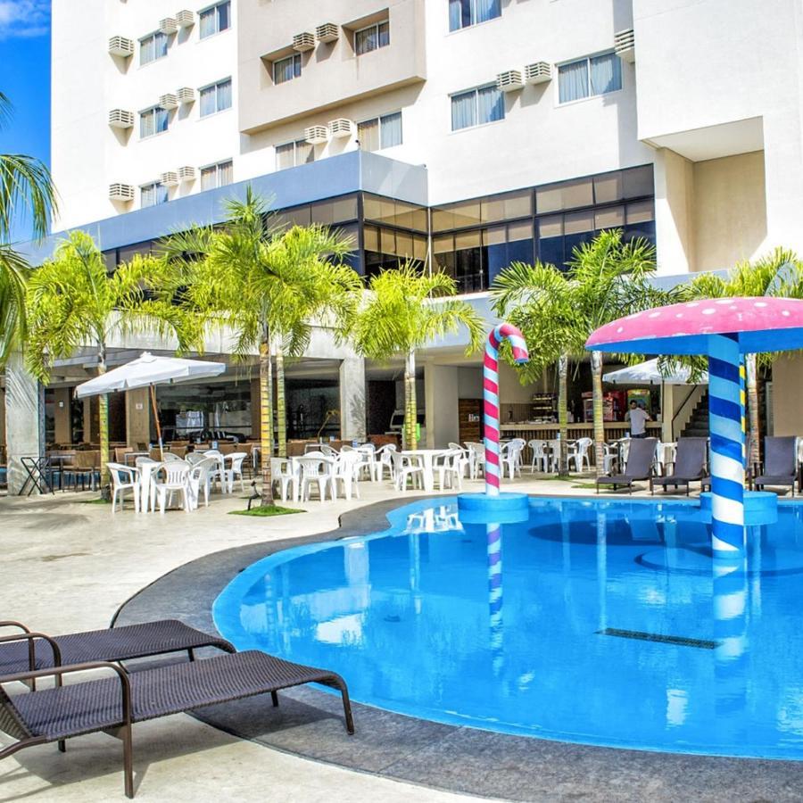 Flat Le Jardin Suites Caldas Novas Exteriör bild
